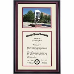 George Mason Premier The George Mason Statue Diploma Frame 11 George Mason Premier The George Mason Statue Diploma Frame -gift shop DSSHEFGMUPCAMGMS