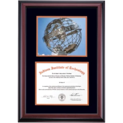Indiana Tech Premier Globe Diploma Frame -gift shop DSSHEFIATPC3BOGLB