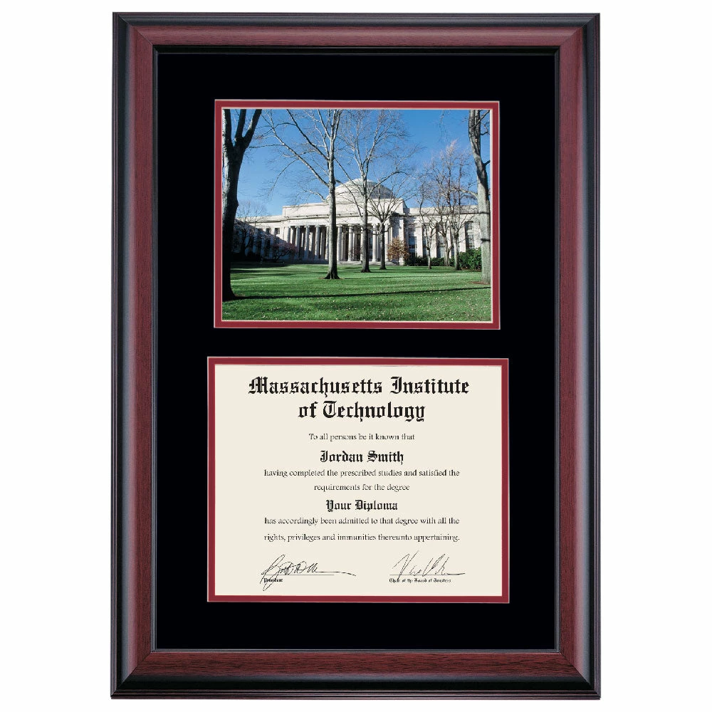Massachusetts Institute Of Technology Premier Maclaurin Building Diploma Frame 10 Massachusetts Institute Of Technology Premier Maclaurin Building Diploma Frame - Image 8
