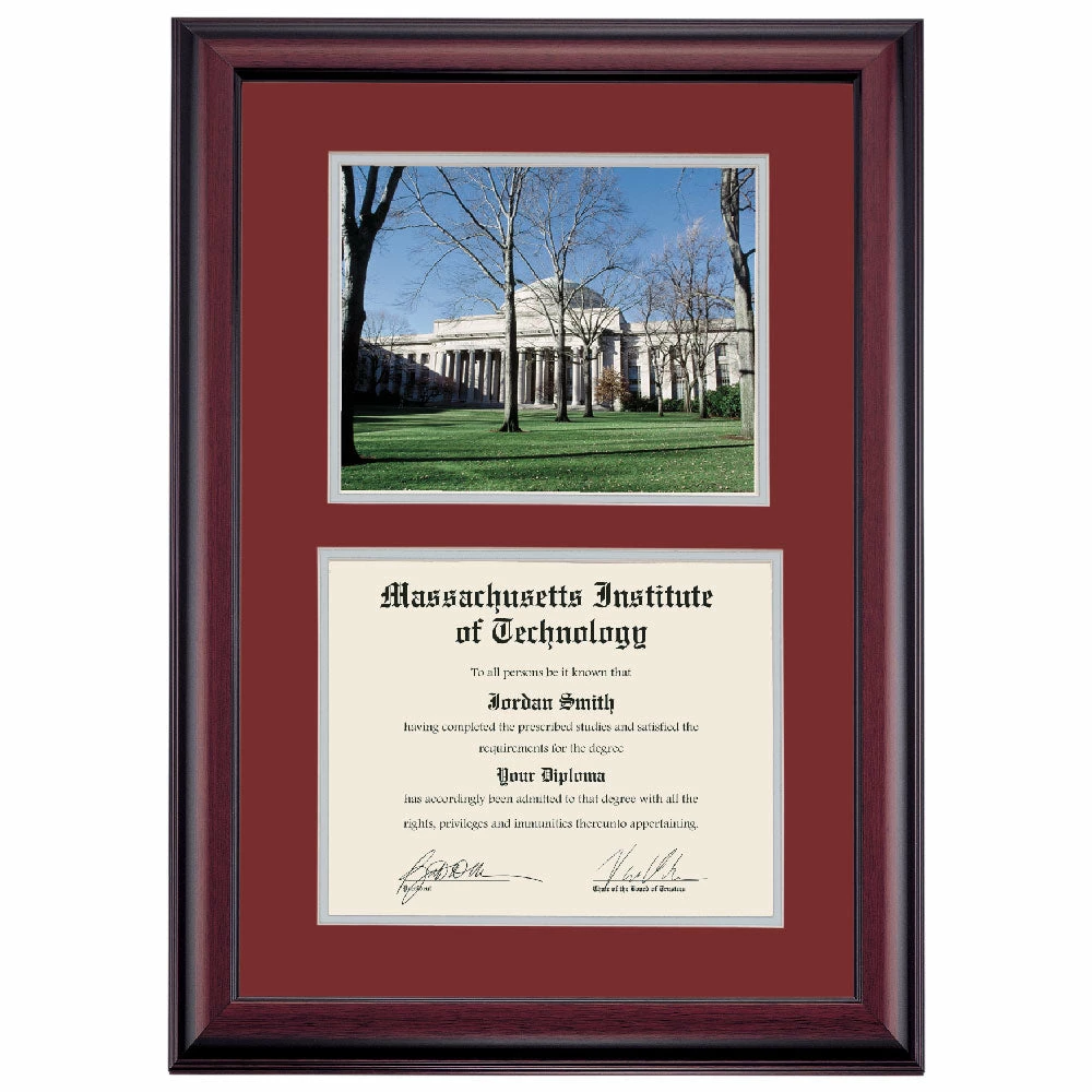 Massachusetts Institute Of Technology Premier Maclaurin Building Diploma Frame 4 Massachusetts Institute Of Technology Premier Maclaurin Building Diploma Frame - Image 2