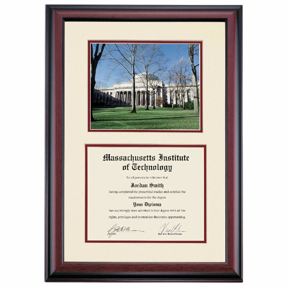 Massachusetts Institute Of Technology Premier Maclaurin Building Diploma Frame 7 Massachusetts Institute Of Technology Premier Maclaurin Building Diploma Frame - Image 5