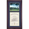 United States Naval Academy Premier The Parade Diploma Frame 1 United States Naval Academy Premier The Parade Diploma Frame -gift shop DSSHEFNAVPCANGNVC