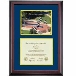 North Carolina-Greensboro Premier The UNCG Fountain Diploma Frame -gift shop DSSHEFNCGPC4NYNGF
