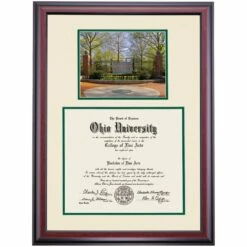 Ohio Premier Class Gateway Diploma Frame