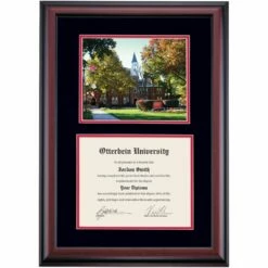 Otterbein Premier Towers Hall Diploma Frame 12 Otterbein Premier Towers Hall Diploma Frame -gift shop DSSHEFOTTPC1BCOTH