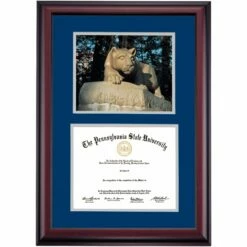Penn State Premier The Lion Shrine Diploma Frame -gift shop DSSHEFPSUPC4NEPNL