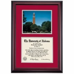 Alabama Premier Denny Chimes Diploma Frame -gift shop DSSHEFUATPC4AEADC