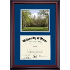 Maine Premier Stevens Hall Diploma Frame -gift shop DSSHEFUMEPC4NLMSH