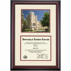 Northern Colorado Premier Gunter Hall Diploma Frame -gift shop DSSHEFUNCPC3MGUT