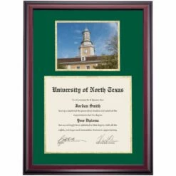 North Texas Premier Hurley Administration Building Diploma Frame -gift shop DSSHEFUNTPC7HGHAP