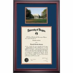 Virginia Premier The Rotunda Diploma Frame -gift shop DSSHEFUVAPCVNOUVR