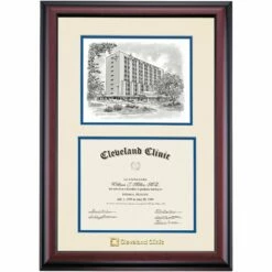 Cleveland Clinic Premier Mercy HospitalCertificate Frame