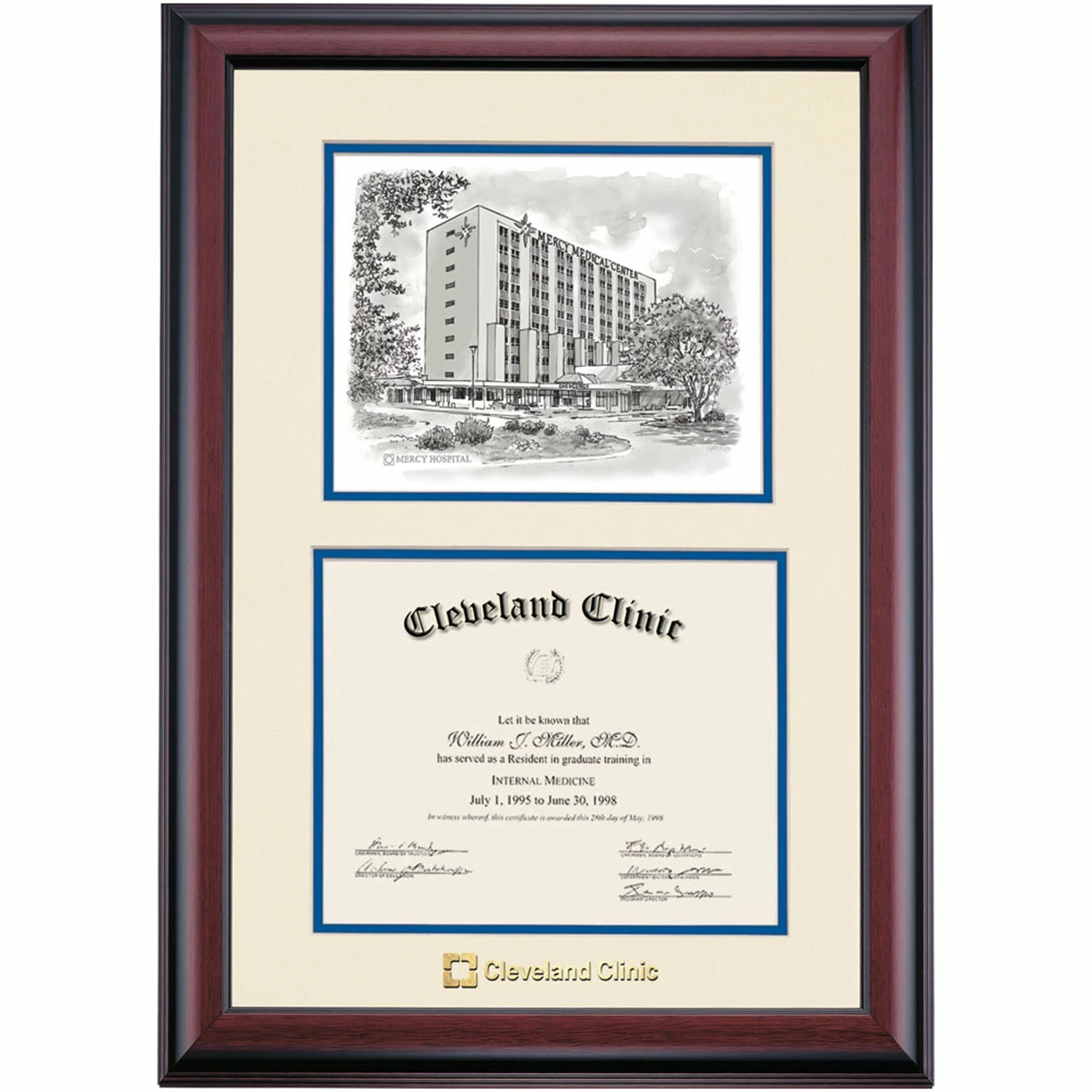 Cleveland Clinic Premier Mercy HospitalCertificate Frame 3 Cleveland Clinic Premier Mercy HospitalCertificate Frame