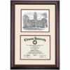 Clemson Premier Tillman Hall Diploma Frame