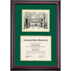 Colorado State Premier The Oval Diploma Frame -gift shop DSSHEICSUPC4HGOPI