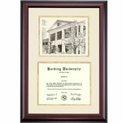 Harding Premier American Heritage Center Diploma Frame