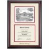 Marist Embossed Premier The Rotunda Diploma Frame
