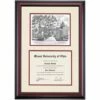Miami Ohio Premier Slant Walk Diploma Frame