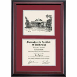 Massachusetts Institute Of Technology Premier Maclaurin Building Diploma Frame