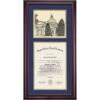 United States Naval Academy Premier The Chapel Diploma Frame -gift shop DSSHEINAVPCANGNAI
