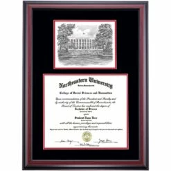 Northeastern Premier The Krentzman Quadrangle Diploma Frame 11 Northeastern Premier The Krentzman Quadrangle Diploma Frame -gift shop DSSHEINEUPC7BCKQI