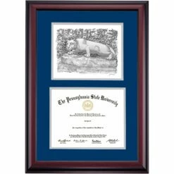Penn State Premier The Lion Shrine Diploma Frame -gift shop DSSHEIPSUPC4NEPSL