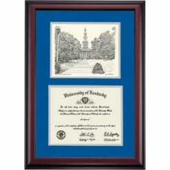 Kentucky Premier Memorial Hall Diploma Frame -gift shop DSSHEIUKYPC4REKMI