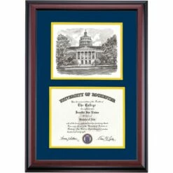 Rochester Premier Rush Rhees Library Diploma Frame 11 Rochester Premier Rush Rhees Library Diploma Frame -gift shop DSSHEIUROPC4NYRRI