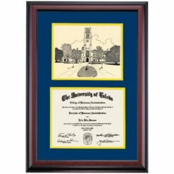 Toledo Premier University Hall Diploma Frame -gift shop DSSHEIUTOPC3NYTHP
