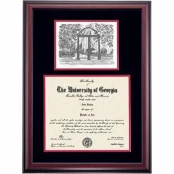 Georgia Premier The Arch Diploma Frame -gift shop DSSHEIZUGPC8BCPAR