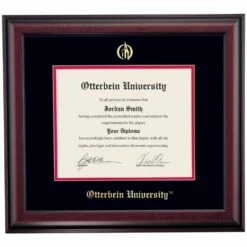 Otterbein Traditional Diploma Frame