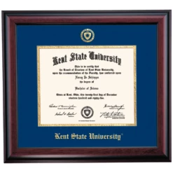 Kent State Traditional Diploma Frame For Undergraduate Degree
