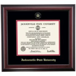 Jacksonville State Traditional Diploma Frame