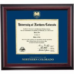 Northern Colorado Traditional Diploma Frame