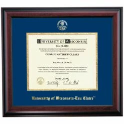Wisconsin-Eau Claire Traditional Diploma Frame