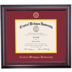 Central Michigan Traditional Diploma Frame