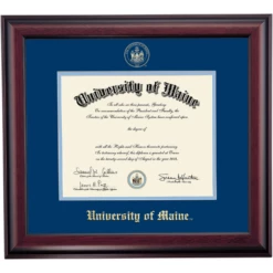 Maine Traditional Diploma Frame