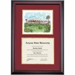 Arizona State Premier Grady Gammage Auditorium Diploma Frame 13 Arizona State Premier Grady Gammage Auditorium Diploma Frame -gift shop DSSHEWASUPC4MGGWA