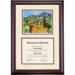 Colorado Premier Old Main Diploma Frame -gift shop DSSHEWCOBPC4MWWW