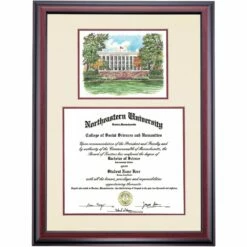 Northeastern Premier The Krentzman Quadrangle Diploma Frame 10 Northeastern Premier The Krentzman Quadrangle Diploma Frame -gift shop DSSHEWNEUPC7MKQW