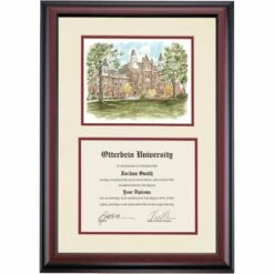 Otterbein Premier Towers Hall Diploma Frame 10 Otterbein Premier Towers Hall Diploma Frame -gift shop DSSHEWOTTPC1MOTW