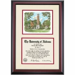 Alabama Premier Denny Chimes Diploma Frame -gift shop DSSHEWUATPC4AWDC