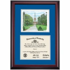 Kentucky Premier Memorial Hall Diploma Frame -gift shop DSSHEWUKYPC4REKMW