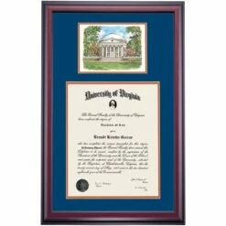 Virginia Premier The Rotunda Diploma Frame -gift shop DSSHEWUVAPCVNOVRW