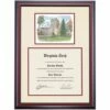 Virginia Tech Premier Burruss Hall Diploma Frame