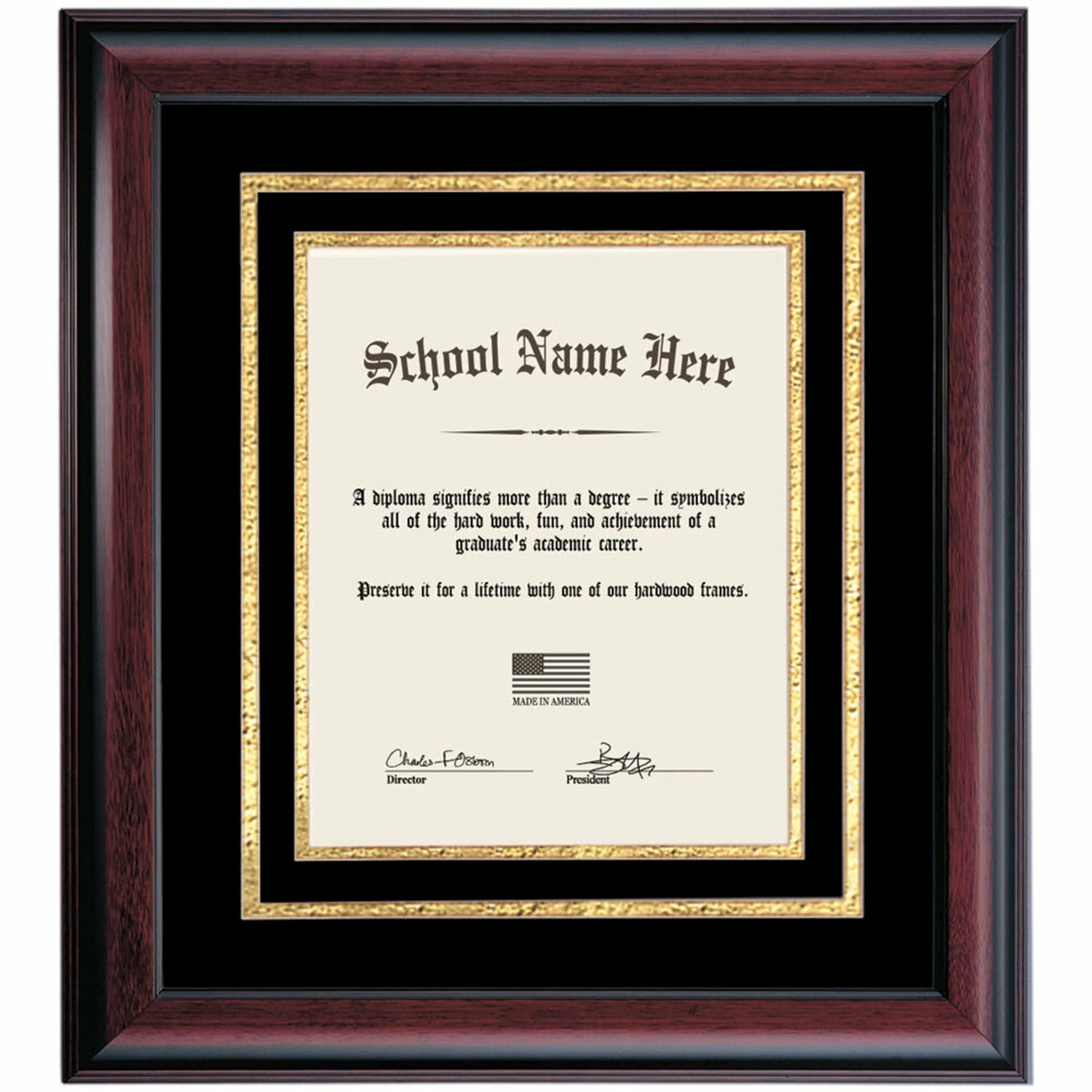 Graduation Diploma Frame With Black And Gold Matting For 11 X 8.5 Vertical Diploma 3 Graduation Diploma Frame With Black And Gold Matting For 11 X 8.5 Vertical Diploma