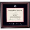 Franklin Pierce School Color Traditional Diploma Frame