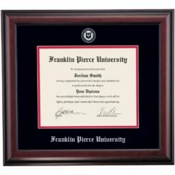 Franklin Pierce School Color Traditional Diploma Frame