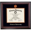 Clemson School Color Traditional Diploma Frame -gift shop DS SHE T C4 BO CLU