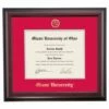 Miami Ohio School Color Traditional Diploma Frame -gift shop DS SHE T C4 CE MIA